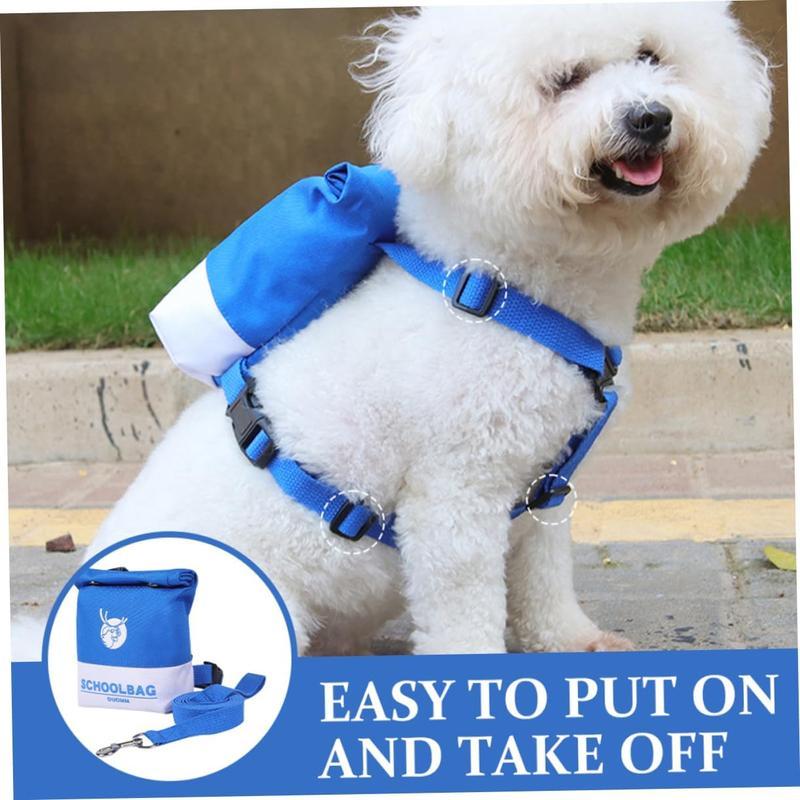 Pet backpack, ideal for medium and small dogs, carrier bag.
