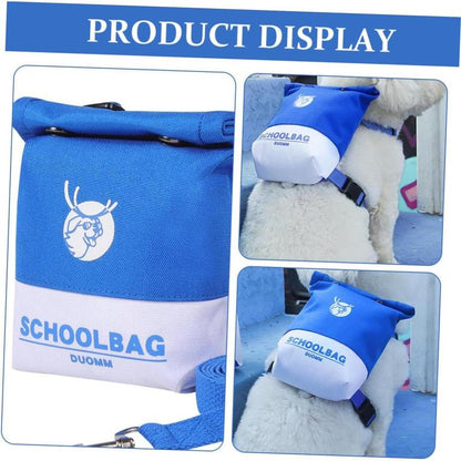 Pet backpack, ideal for medium and small dogs, carrier bag.
