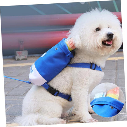 Pet backpack, ideal for medium and small dogs, carrier bag.