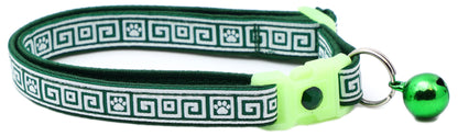 Greek Key Breakaway Cat Necklace