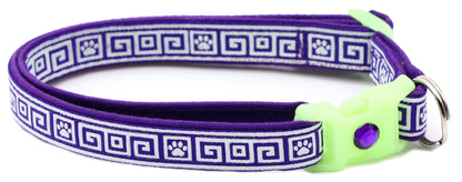 Greek Key Breakaway Cat Necklace