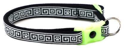 Greek Key Breakaway Cat Necklace