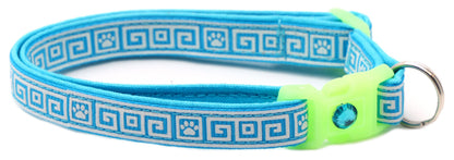 Greek Key Breakaway Cat Necklace