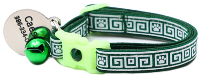 Greek Key Breakaway Cat Necklace