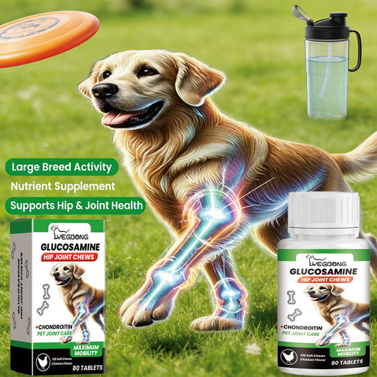 Pet Joint Chews Effectively Alleviating Joint Discomfort Enhance Vitality Deeply Nourish Cartilage Tissue Dog Joint Care Tablets
