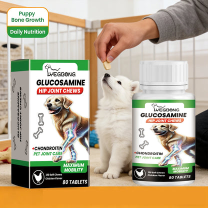Pet Joint Chews Effectively Alleviating Joint Discomfort Enhance Vitality Deeply Nourish Cartilage Tissue Dog Joint Care Tablets