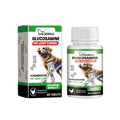 Pet Joint Chews Effectively Alleviating Joint Discomfort Enhance Vitality Deeply Nourish Cartilage Tissue Dog Joint Care Tablets