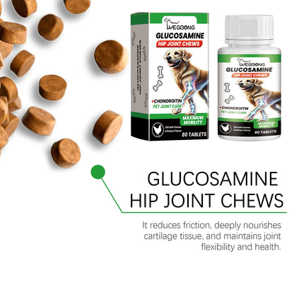 Pet Joint Chews Effectively Alleviating Joint Discomfort Enhance Vitality Deeply Nourish Cartilage Tissue Dog Joint Care Tablets