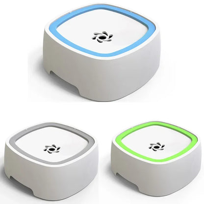 Floating Non-Wetting Mouth Cat Bowl without Spill Drinking Water Dispenser, Plastic Anti-Over Dog Bowl