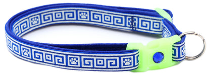 Greek Key Breakaway Cat Necklace