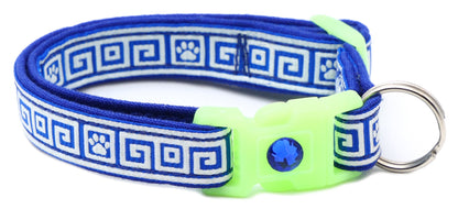 Greek Key Breakaway Cat Necklace